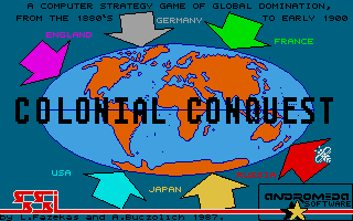 Colonial Conquest screenshot 3 for Atari ST